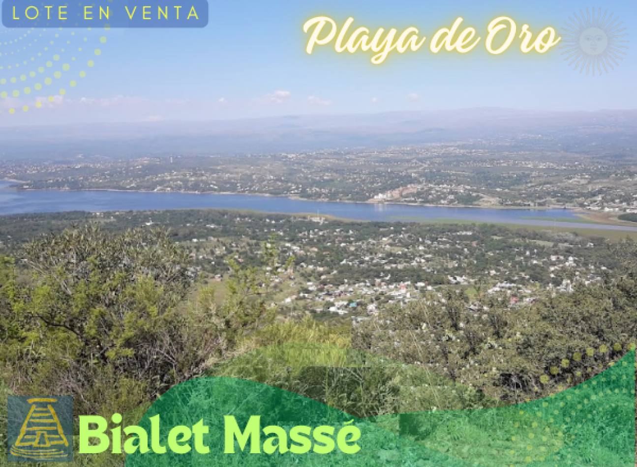 Playa de Oro - Bialet Masse - Lote de 390mts²